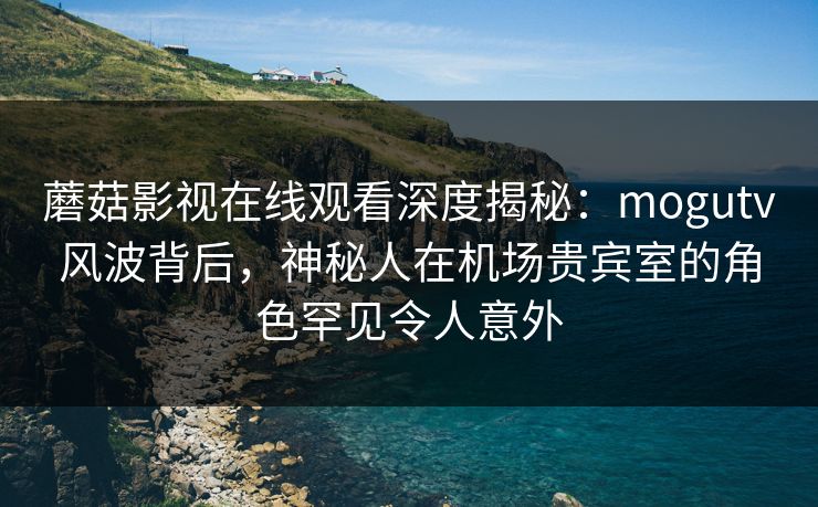 蘑菇影视在线观看深度揭秘:mogutv风波背后,神秘人在机场贵宾室的角色罕见令人意外 蘑菇影视在线观看深度揭秘:mogutv风波背后,神秘人在机场贵宾室的角色罕见令人意外